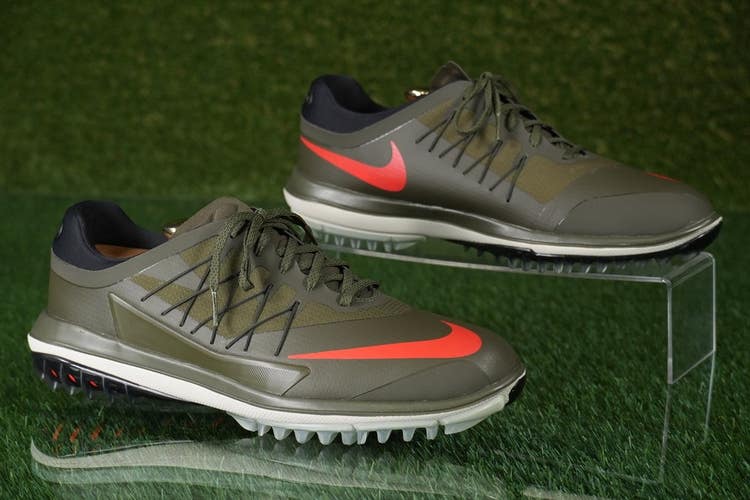Nike Lunar Control Vapor Golf Shoes US Mens 10.5 Cargo Green 849971-300 ~ NWOB!!