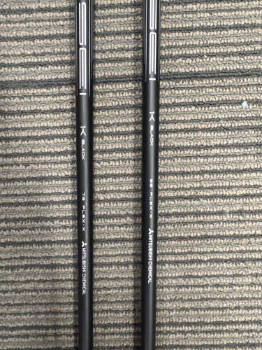 Men's Mitsubishi 1k Black Tensei X-Stiff Flex Taylormade tip (New)/Titleist tip (slightly used)