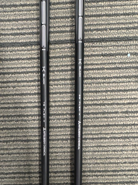 Men's Mitsubishi 1k Black Tensei X-Stiff Flex Taylormade tip (New)/Titleist tip (slightly used)
