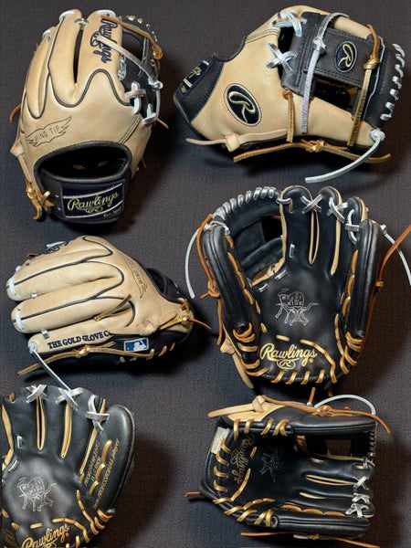 Rawlings Heart of the Hide RH Infield Baseball Glove 11.5" (Used)(Relaced)