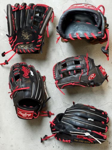 Rawlings Heart of the Hide LH Outfield Baseball Glove 12.75" (Used)