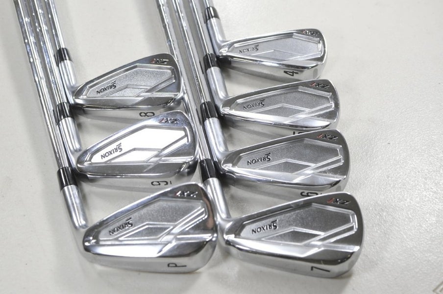 Srixon ZX7 4-PW Iron Set X-Stiff Flex Right KBS Steel # 217370