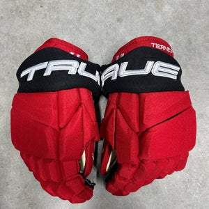 13.5” True Catalyst 9X New Jersey Devils Pro Stock Gloves Pro Stock (New) NHL