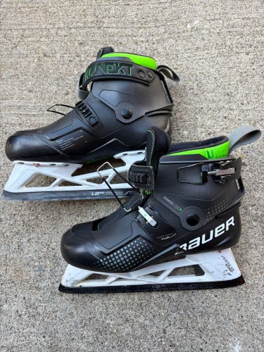 Bauer Konekt Hockey Goalie Skates 7.5 (Used)