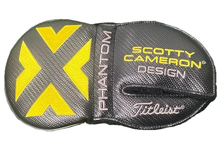 Scotty Cameron Design Phantom X Titleist Mallet Headcover Excellent Condition