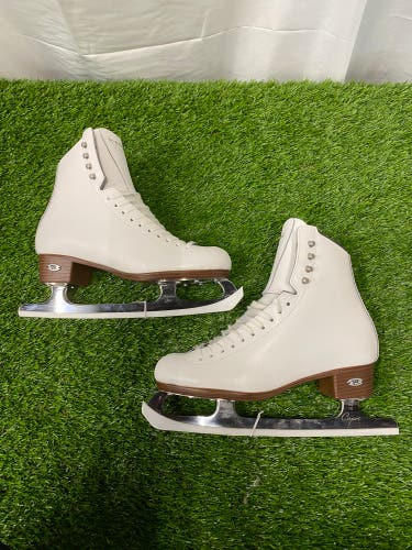 Riedell Diamond Figure Skates | Adult 6.5 (Wide)