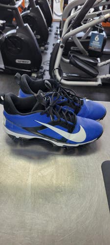 Used Nike Alpha Menace Adult FB Cleats Navy Blue Senior 12 11497-S000157434