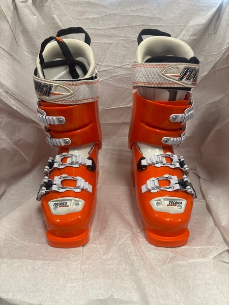 Mondo 23.5 Kid's Tecnica Diablo Inferno Racing Ski Boots Soft Flex (Used)