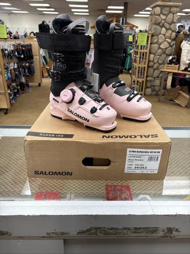 2024 Salomon S/PRO Supra BOA 105 ROSE Size 24.5 NEW