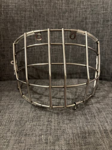 Bauer Hockey Certified Replacement Goalie Cage Senior Type D1 Chrome