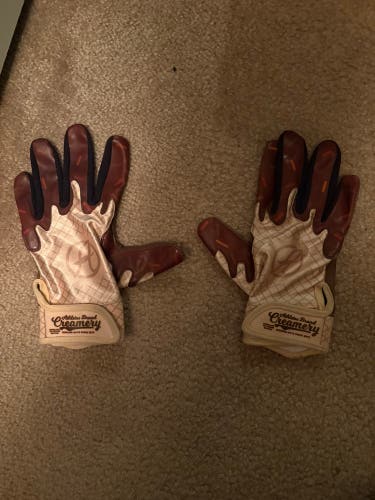 Athletes Brand Ice Cream Youth XL Batting Gloves (New)