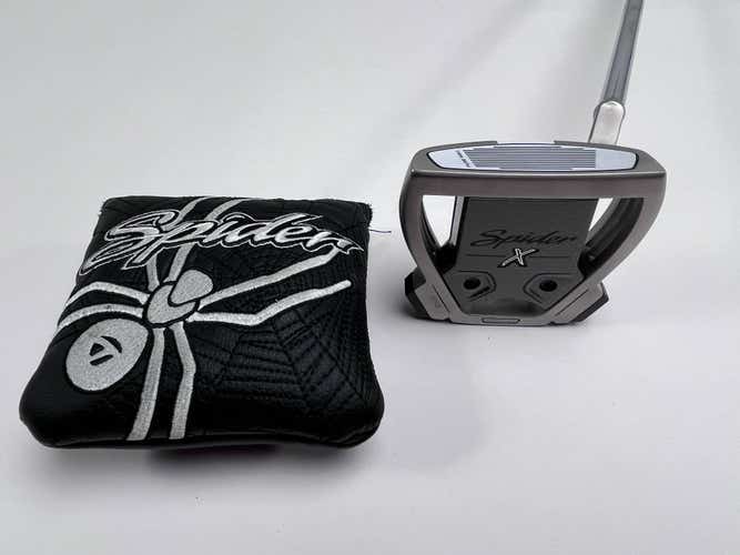 TaylorMade Spider X Hydro Blast Slant Neck Putter 35" Mens RH HC