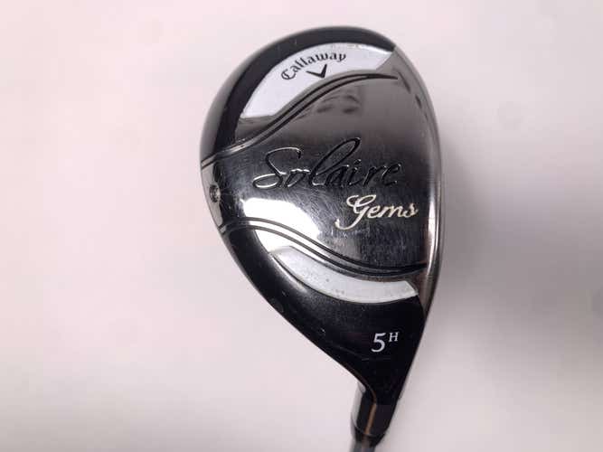 Callaway Solaire Gems 5 Hybrid 25* 45g Ladies Graphite Womens RH Undersize Grip