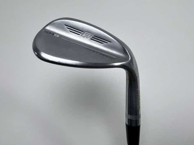 Titleist Vokey SM9 Tour Chrome Wedge 54* 10 Bounce S-Grind Wedge Steel Mens RH
