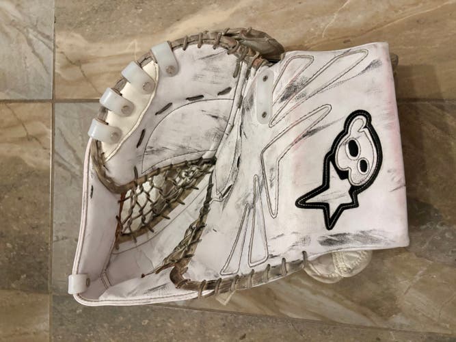 Brian's Netzero glove and catcher with protective sliders