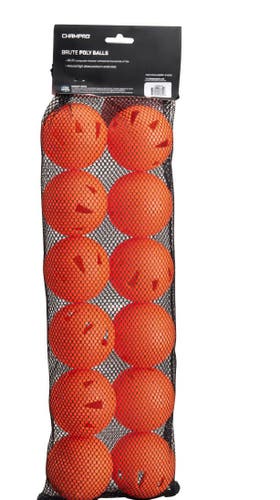 Champro Champro 9in Brute Poly Ball 12PK