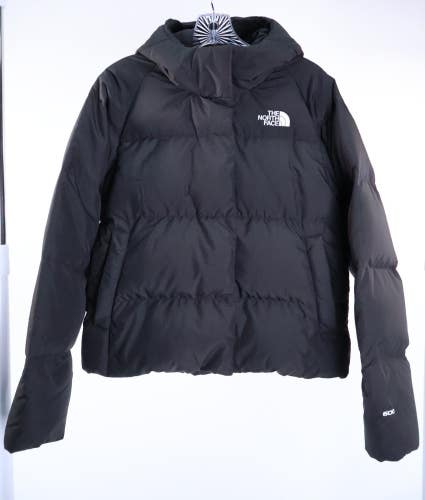 The North Face Girls North Down Hooded Black Jacket Size XL 14-16 NWT Read INV4