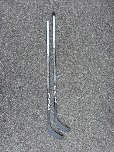 2 Pack CCM JetSpeed FT6 Pro Right Handed Hockey Stick P92M 105 Flex Pro Stock (New)