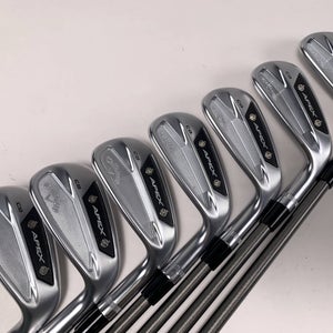Callaway Apex CB 24 Iron Set 5-PW+GW AeroTech Steel Fiber i95 CW Stiff RH