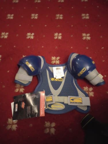 Small Youth CCM Powerline Shoulder Pads (New)
