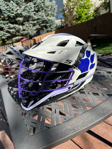 PLL Game Used Waterdogs Cascade S Helmet