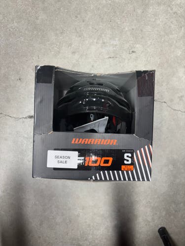 NHL Chicago Blackhawks Warrior CF 100 Helmet Pro Stock (New) Black