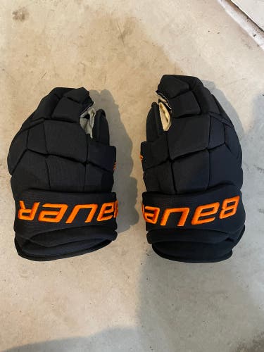 Bauer Supreme Ultrasonic Gloves 14" Pro Stock (Used)