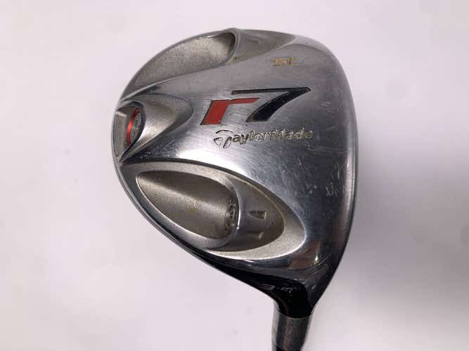 TaylorMade R7 Steel 3 Fairway Wood 15* REAX 70g Stiff Graphite Mens RH