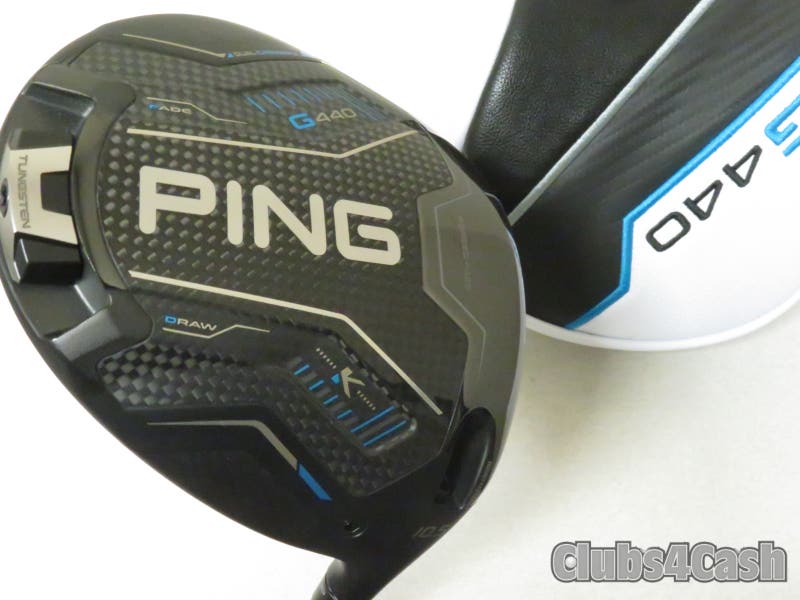 PING G440 K Driver 10.5 Mitsubishi Tensei 1K Black 65 Stiff Flex +