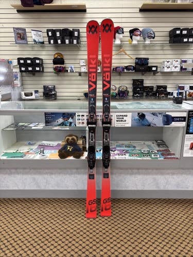 Volkl Racetiger GS 173cm 15m Racing Ski W/ Marker Rmotion 12 Binding USED 25/26