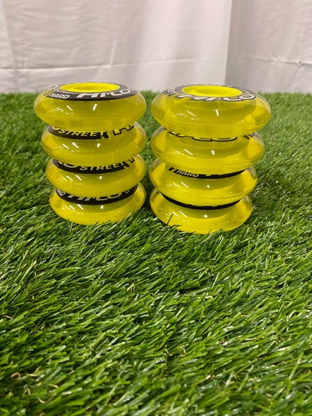 Hi-Lo Outdoor Inline Hockey Wheels I Full Set 80/76mm