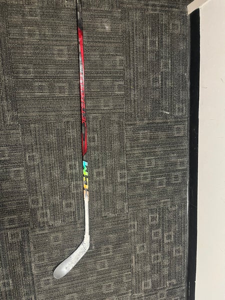 Senior CCM JetSpeed FT7 Pro Left Hand Hockey Stick P28 70 Flex Pro Stock (Used)