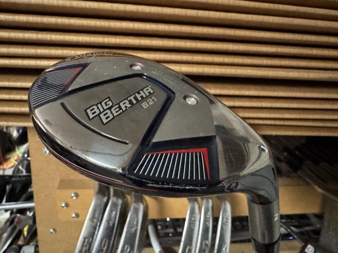Callaway Big Bertha 21 (4) Hybrid with Senior Flex Graphite Shaft 2701