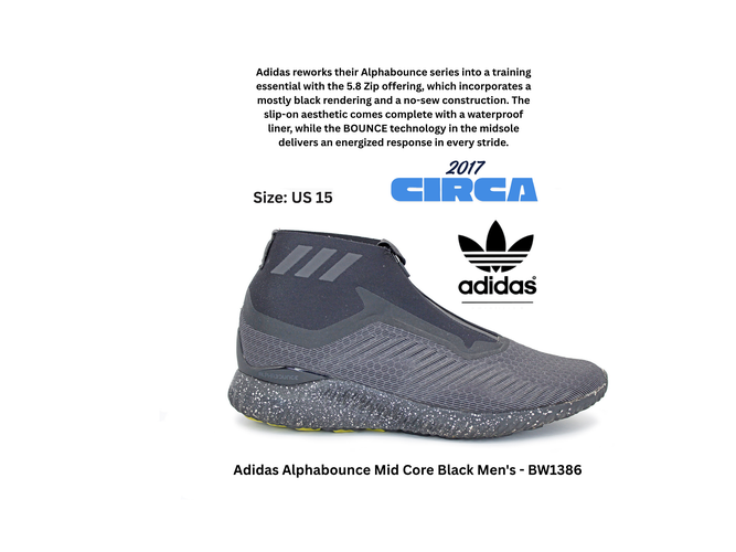 Men's Size M 15.0 (W.16.0) Adidas Shoes (Used)