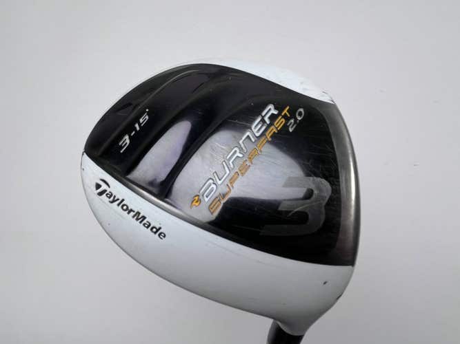 TaylorMade Burner Superfast 2.0 3 Fairway 15* Matrix Ozik XCON-4.8 Regular RH