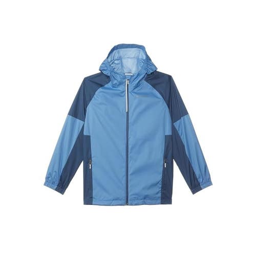 Columbia Dalby Springs II Jacket Kids 2XS Blue Waterproof Hooded Full Zip NLW238