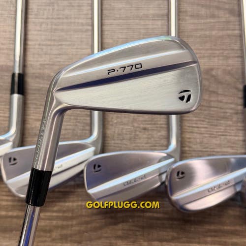 Left-Handed Taylormade P770 2024 Iron Set 5-PW / KBS Steel, X Stiff (248)
