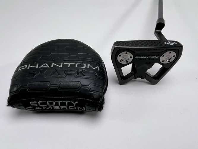 Scotty Cameron Phantom Black 9.2R 2025 Limited Edition Putter 35" Mens RH HC