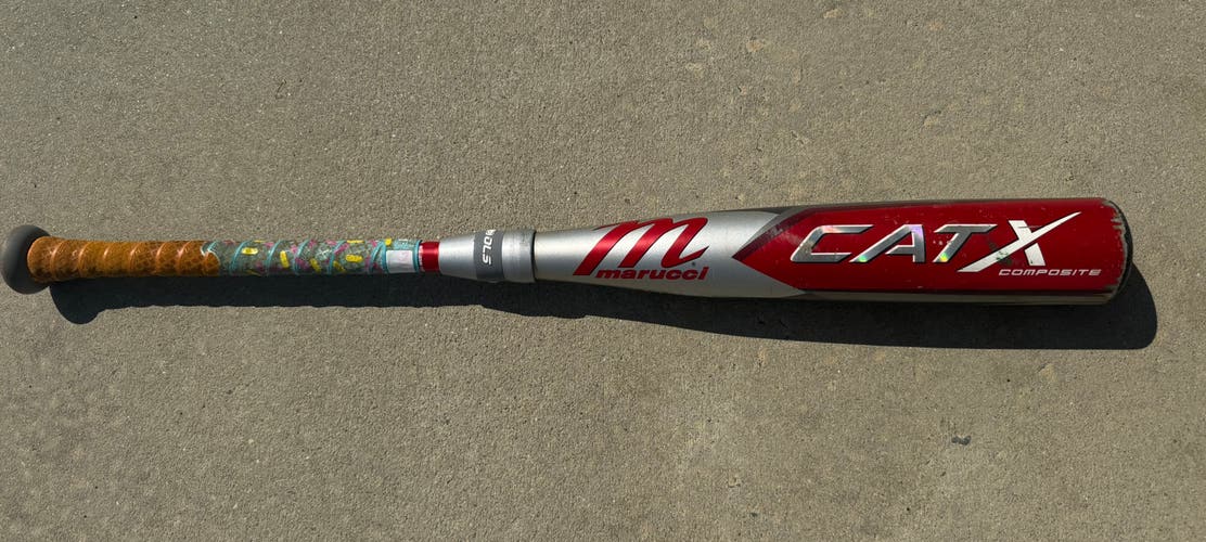 2023 Marucci CAT X Composite USSSA Certified Bat (-10) 19 oz 29" (Used)