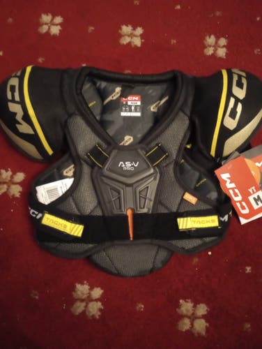 Medium Youth CCM Tacks AS-V Pro Shoulder Pads (New)