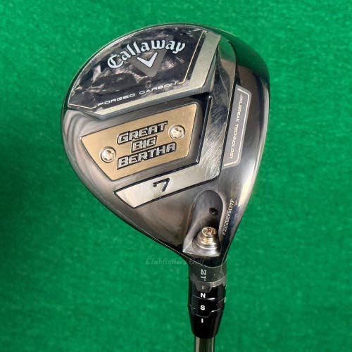 Callaway 2023 Great Big Bertha 21 Fairway Wood 7 Callaway RCH 55 Seniors