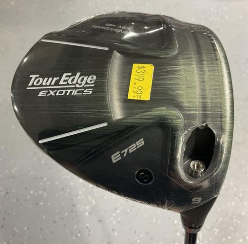 Tour Edge EXOTICS E725 9 Driver 45" PROJECT-X DENALI 6.0 Stiff Flex Graphite RH