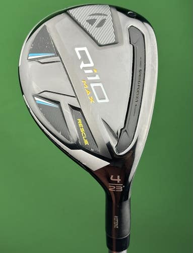 TaylorMade Qi10 MAX Rescue 4-Hybrid 4H 23* Speeder NX 50 Regular Flex RH