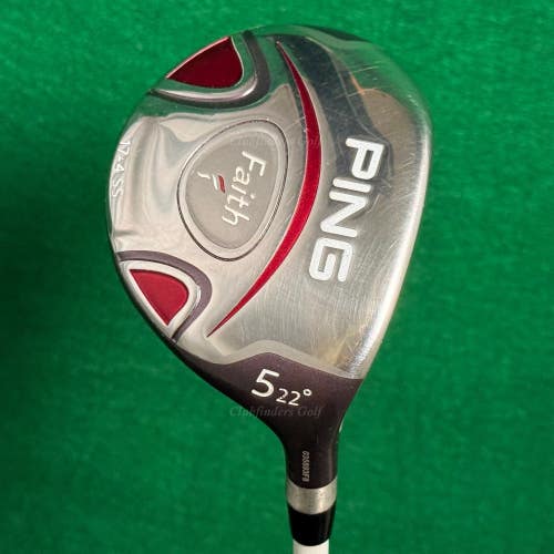 Lady Ping Faith 22 Fairway 5 Wood Ping Utra Light ULT 200 Graphite Ladies