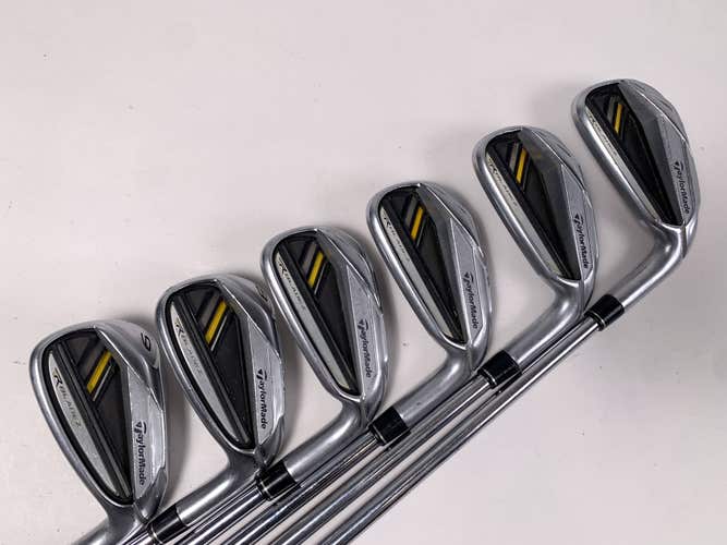 TaylorMade RocketBladez Iron Set 4-9 RocketFuel 85g Stiff Steel Mens RH