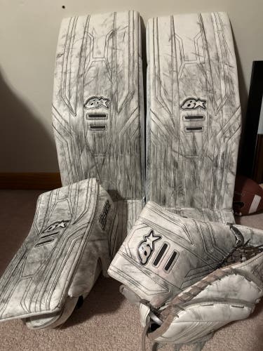 34" Brian's Optik 3 Regular Goalie Full Set (Used)