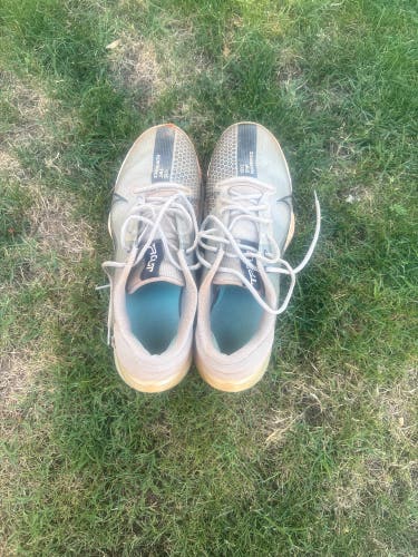 Gray Men's Size M 12.0 (W 13.0) Adult Nike Force Zoom Trout 7 Low Top Metal (Used)