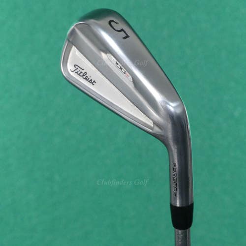 Titleist 2021 T100s Forged Single 5 Iron Project X IO 6.0 110g Steel Stiff