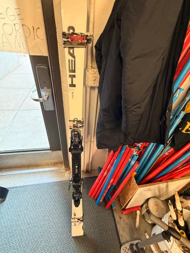 Men's 2021 HEAD 165 cm Racing WC Rebels Skis With Bindings Max Din 16 (Used)