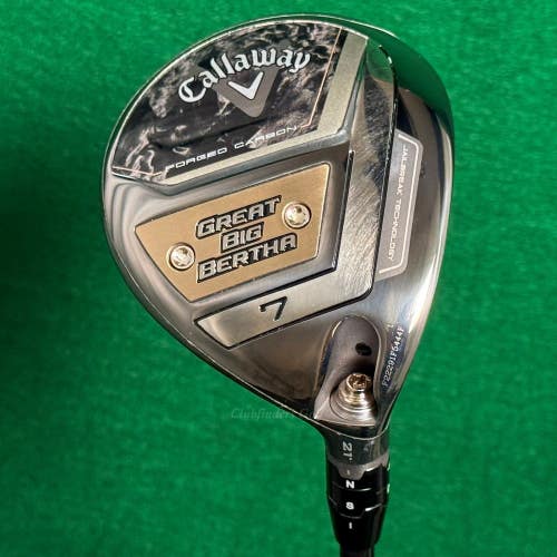 Callaway 2023 Great Big Bertha 21 Fairway Wood 7 Diamana M+ 60 Extra Stiff